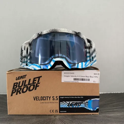 Goggle Velocity 5.5 Zebra Blue 70%
